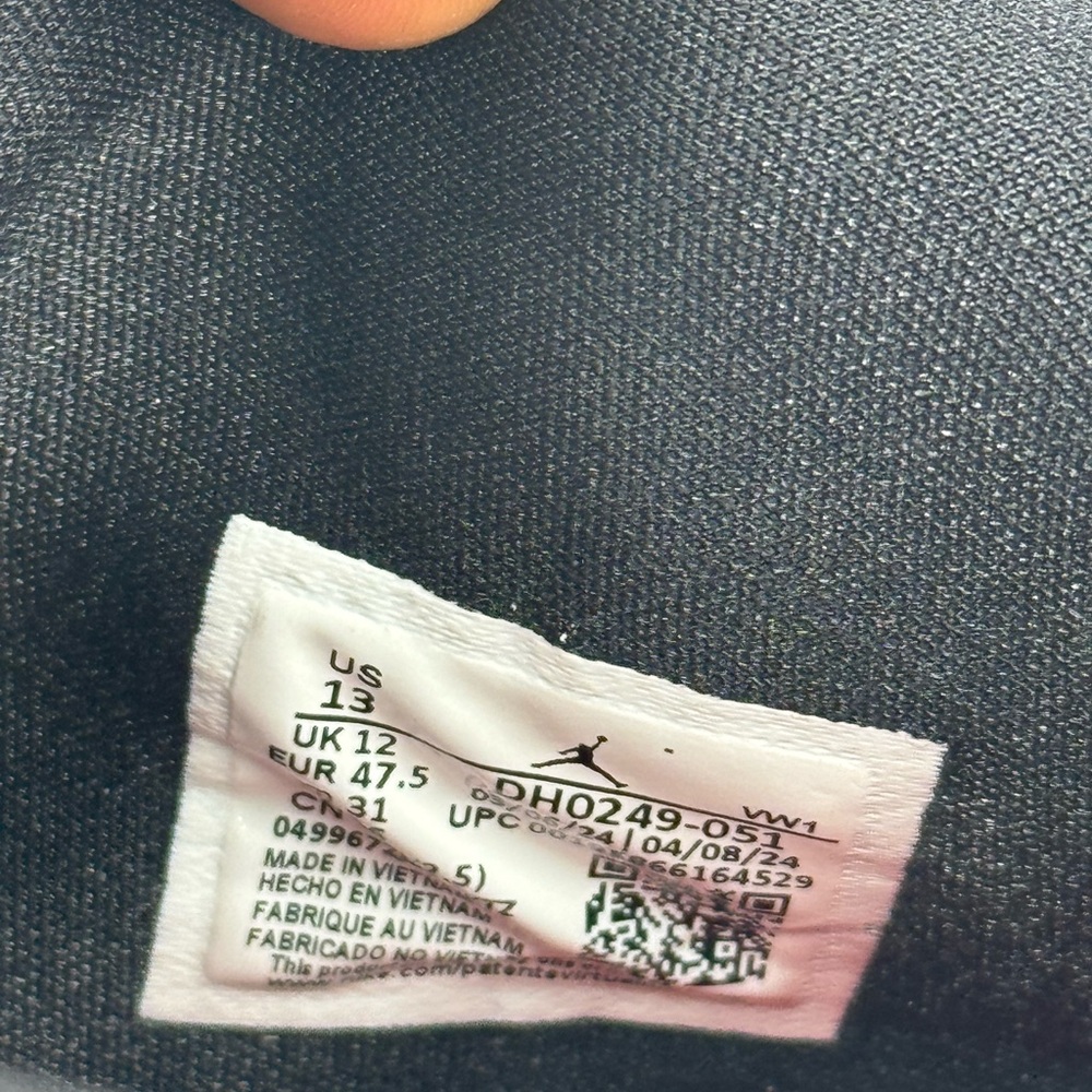 JORDAN Zoom Separate “Black Multicolor” SZ 13M (DS, DH0248-051) *NEW Orig BOX - Picture 6 of 7